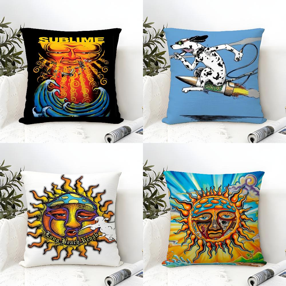 Pillow Cover Sublimation - S-Sublime Band Reggae Sarung Bantal Linen