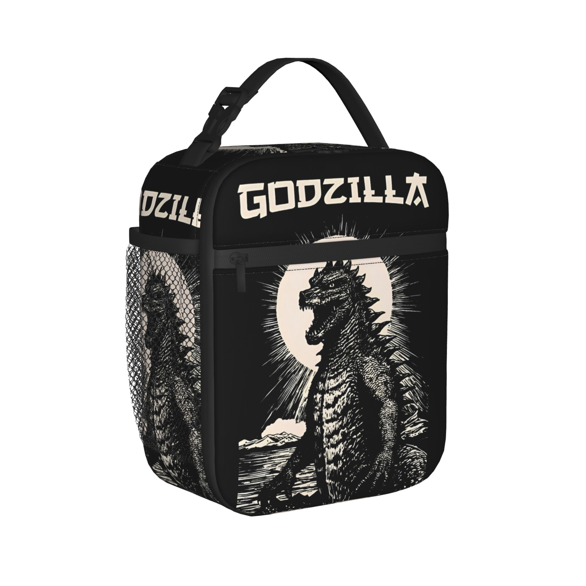 Tote Bag Sublimation - Tas Makan Siang Terisolasi Great Wave