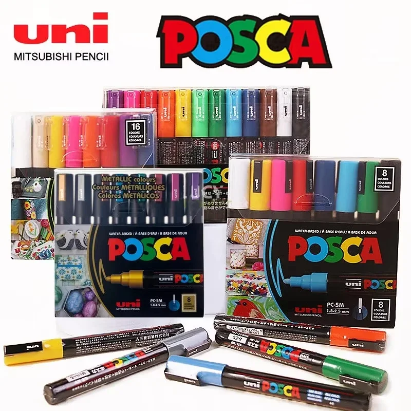 Copic Marker Classic - Set Spidol Seni Uni Posca 7/8/12/16