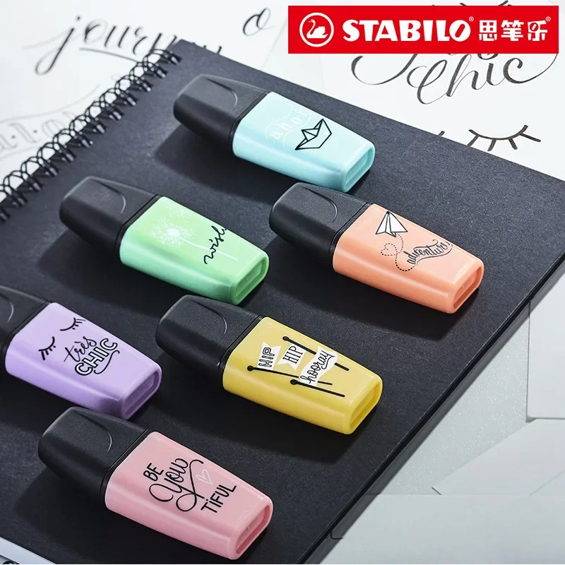 Stabilo Marker Boss - 3/6 Warna/Set Jerman STABILO Mini BOSS