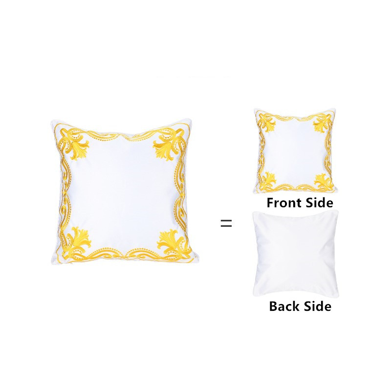 Pillow Cover Sublimation - Sarung Bantal Kotak Kosong Sublimasi Mewah