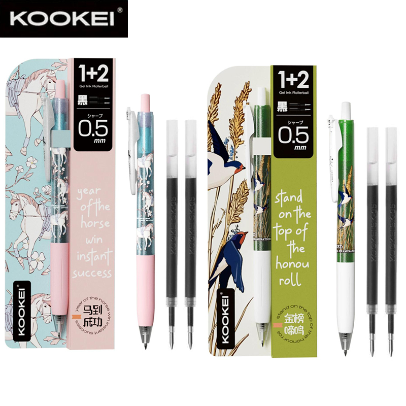 Pentel Pen Energel - Set Pulpen Gel KOOKEI Golden List