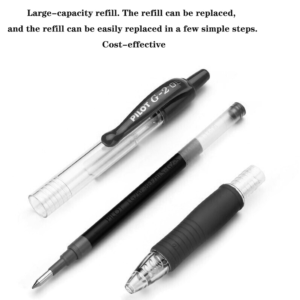12/24 buah pena Gel PILOT asli - Pilot Pen G2 ulasan dan harga