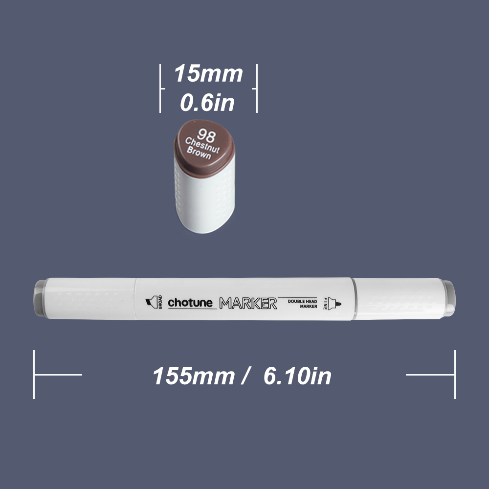 Thotine spidol 12 warna, spido - Copic Marker Sketch ulasan dan harga