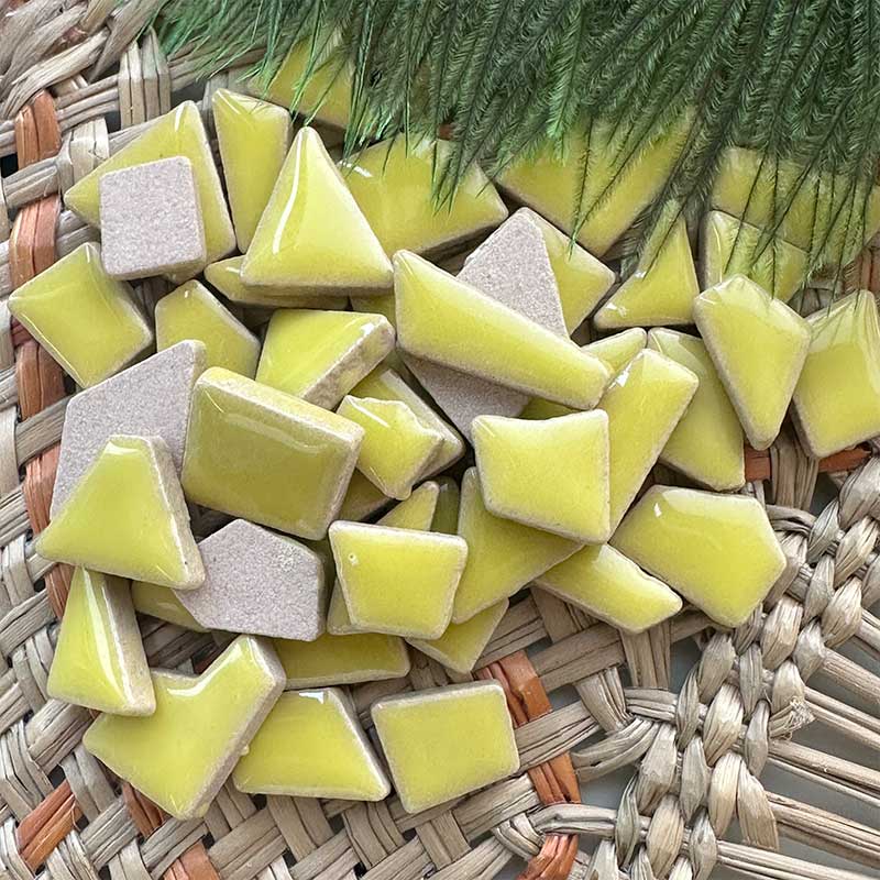 100g Ubin Mosaik Porselen DIY  - Ceramic Tile Blank ulasan dan harga