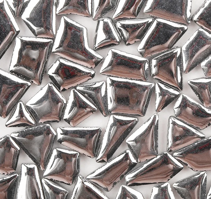 100g ubin mosaik porselen DIY  - Ceramic Tile Blank ulasan dan harga