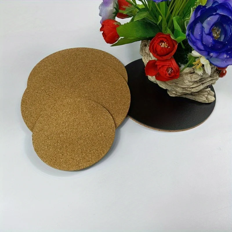 2/4Pcs/Lot Alas Dapur Anti Pan - Coaster Sublimation Blank ulasan dan harga