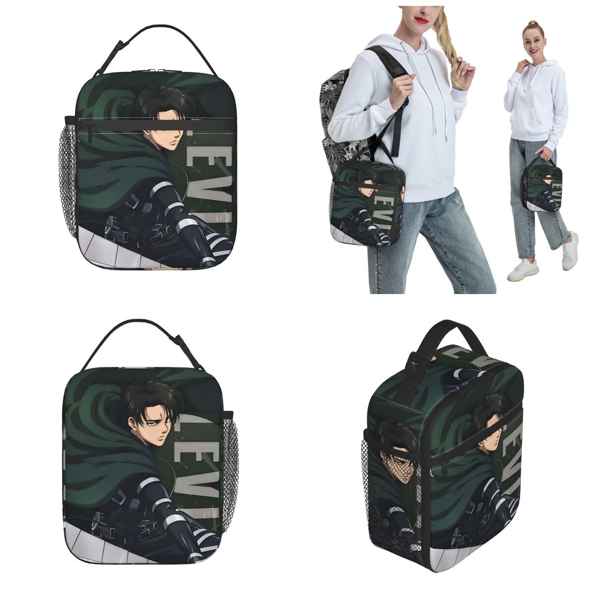 Levi Ackerman AOT Manga Tas Ma - Tote Bag Sublimation ulasan dan harga