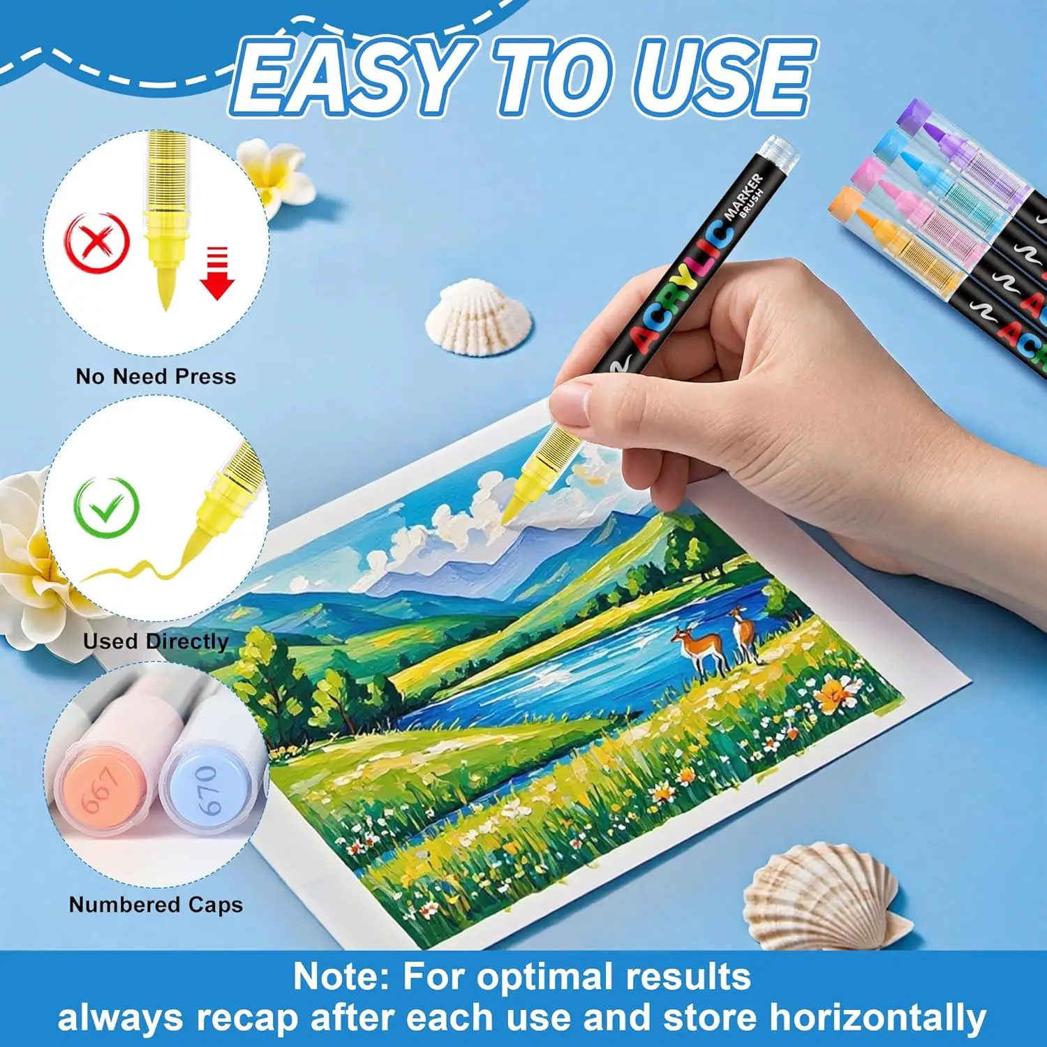 Spidol Cat Akrilik 12-240 Warn - Copic Marker Classic ulasan dan harga