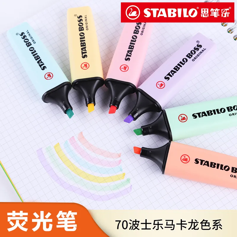 6 Warna STABILO BOSS Macaron W - Stabilo Marker Boss ulasan dan harga