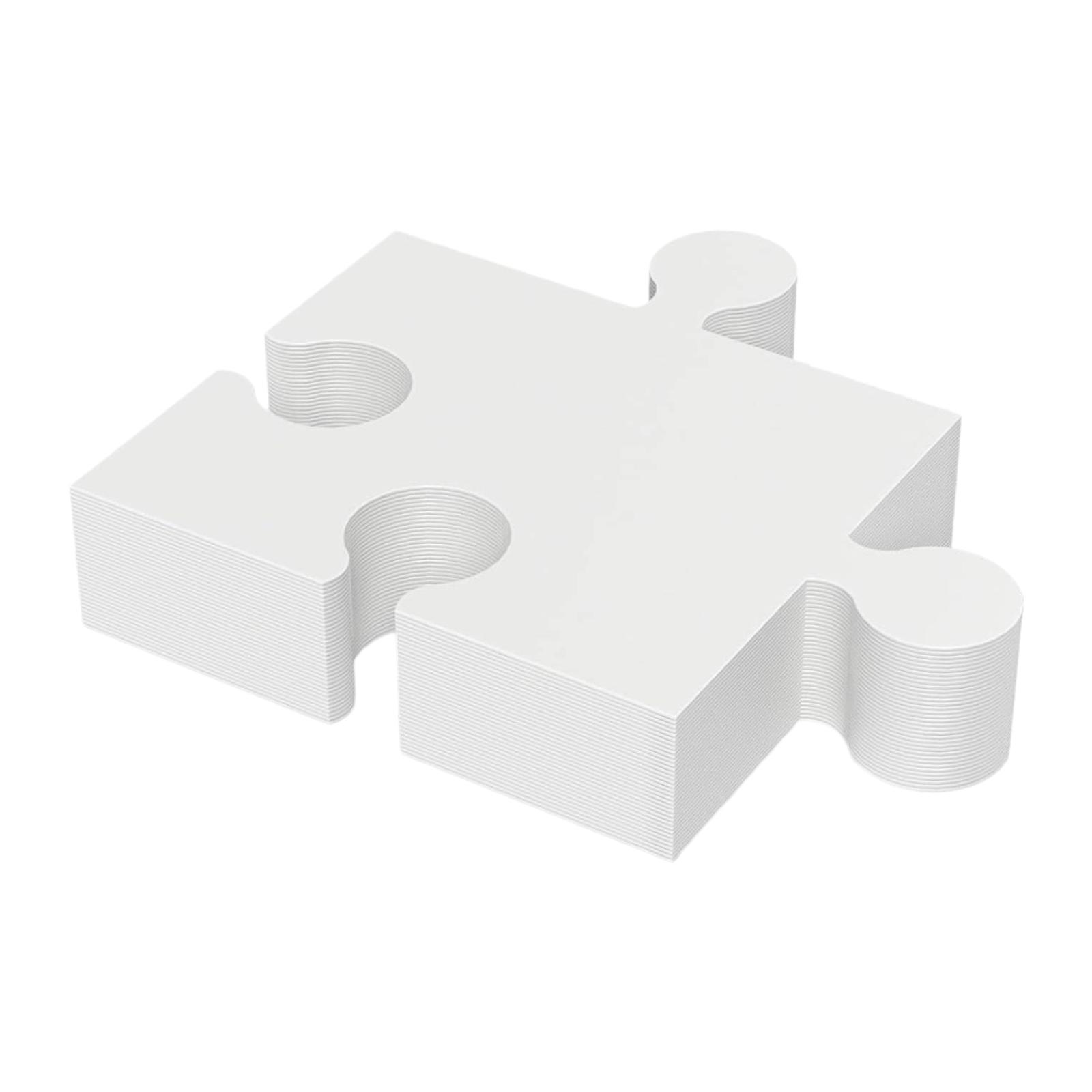 30 Potong Puzzle Kosong untuk  - Puzzle Blank White ulasan dan harga