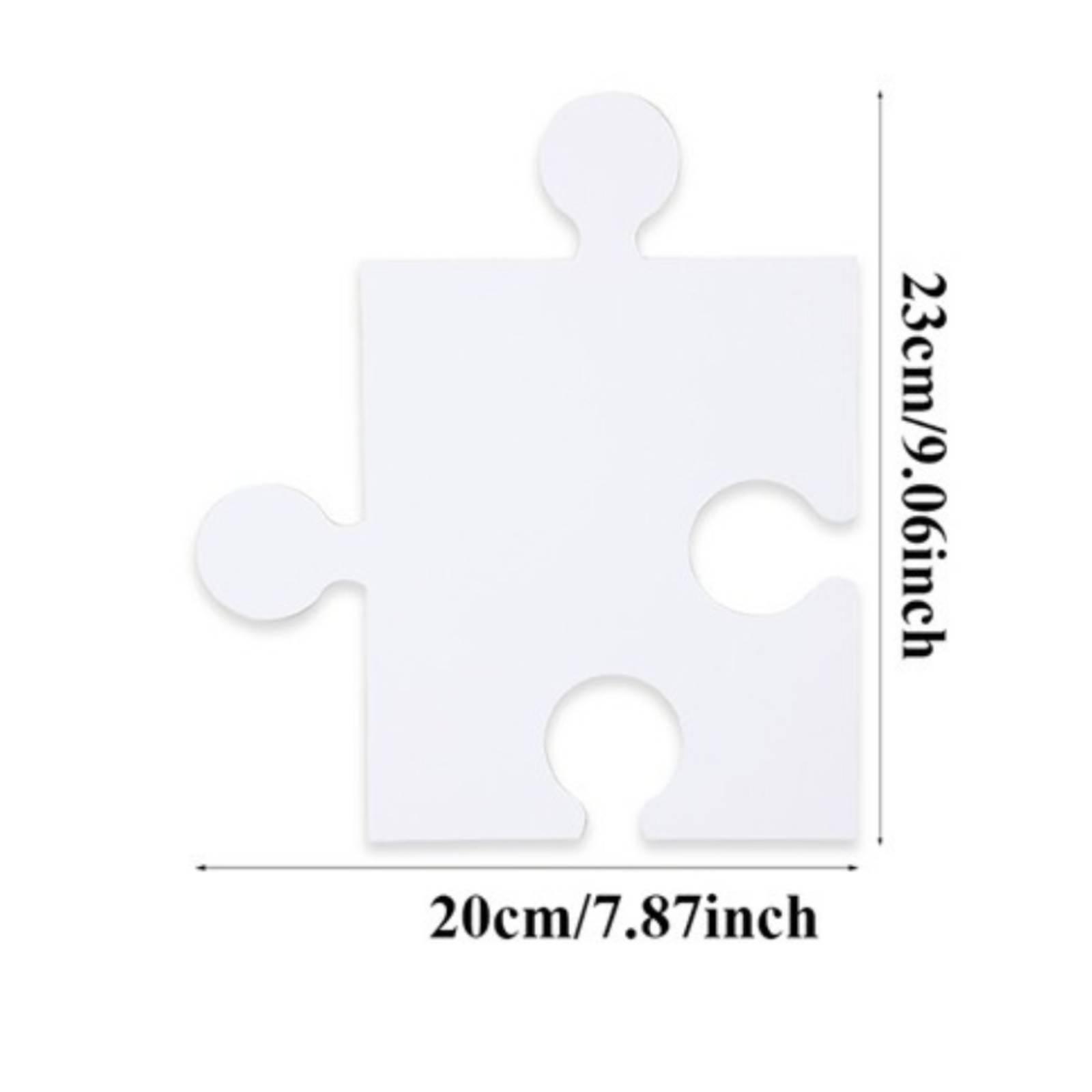 30 Potong Puzzle Kosong untuk  - Puzzle Blank White ulasan dan harga