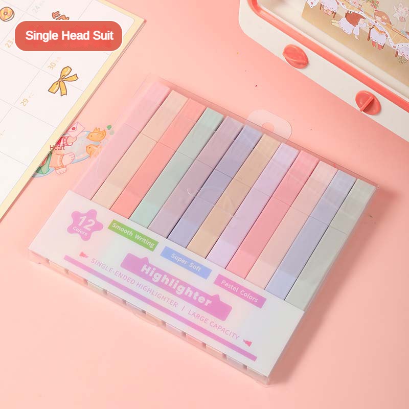 12 buah/Set pena Highlighter u - Stabilo Marker Boss ulasan dan harga