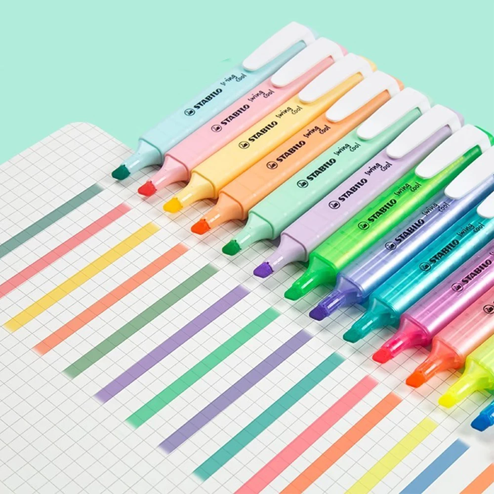 STABILO Set spidol Highlighter - Stabilo Marker Swing Cool ulasan dan harga