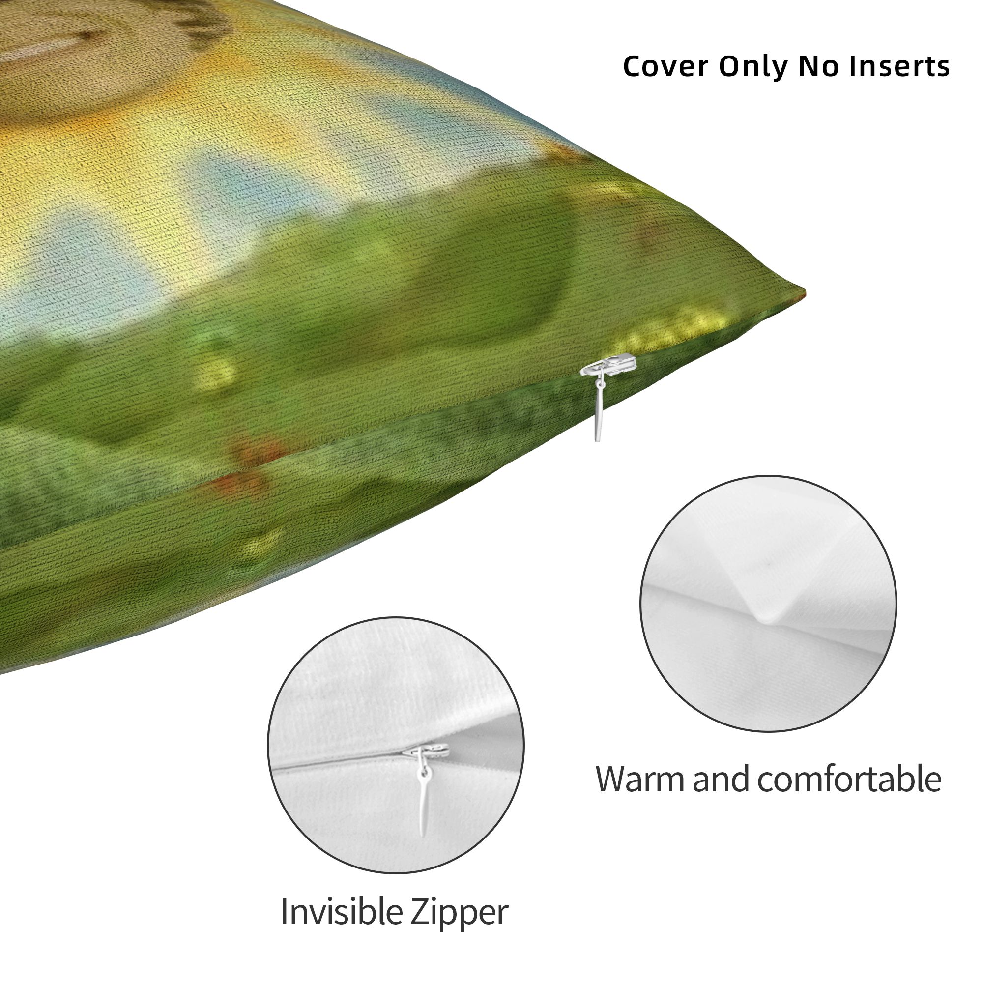Sarung Bantal Motif Hudson Wil - Pillow Cover Sublimation ulasan dan harga