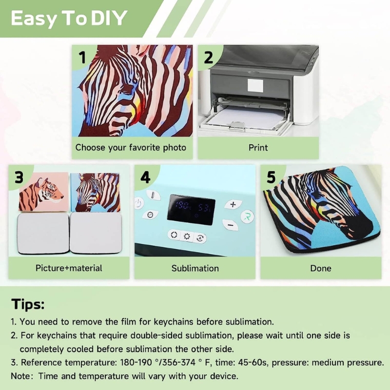Set gantungan kunci hati MDF k - Mouse Pad Blank Sublimation ulasan dan harga
