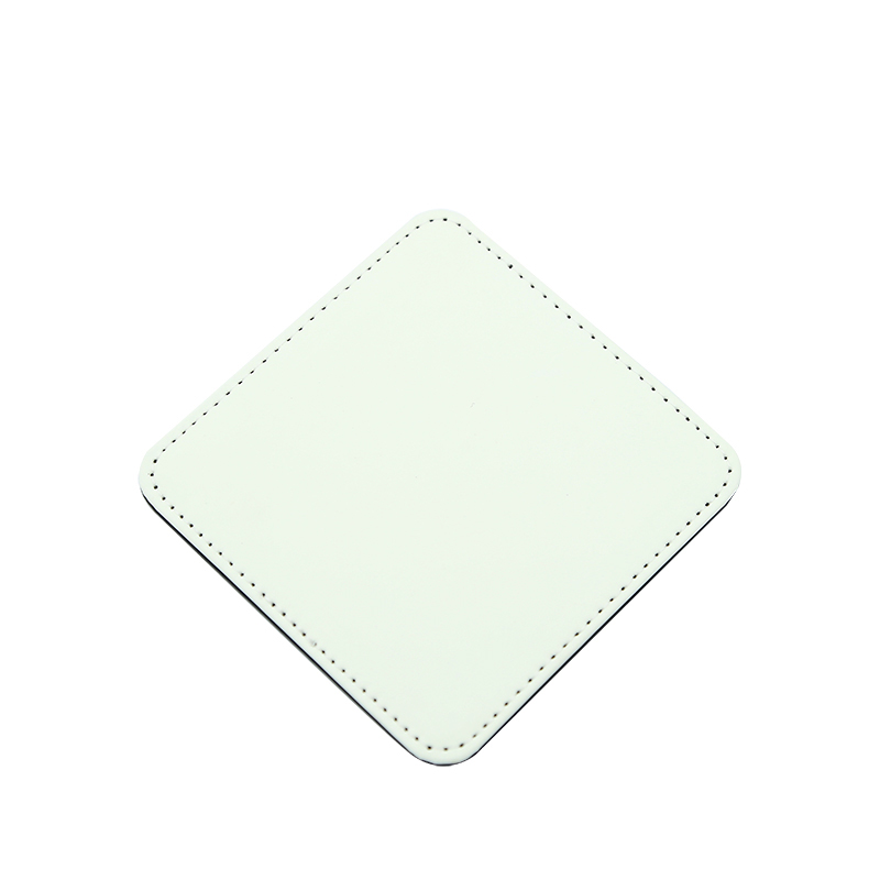 10pcs/lot Alas Cangkir Kulit P - Coaster Sublimation Blank ulasan dan harga