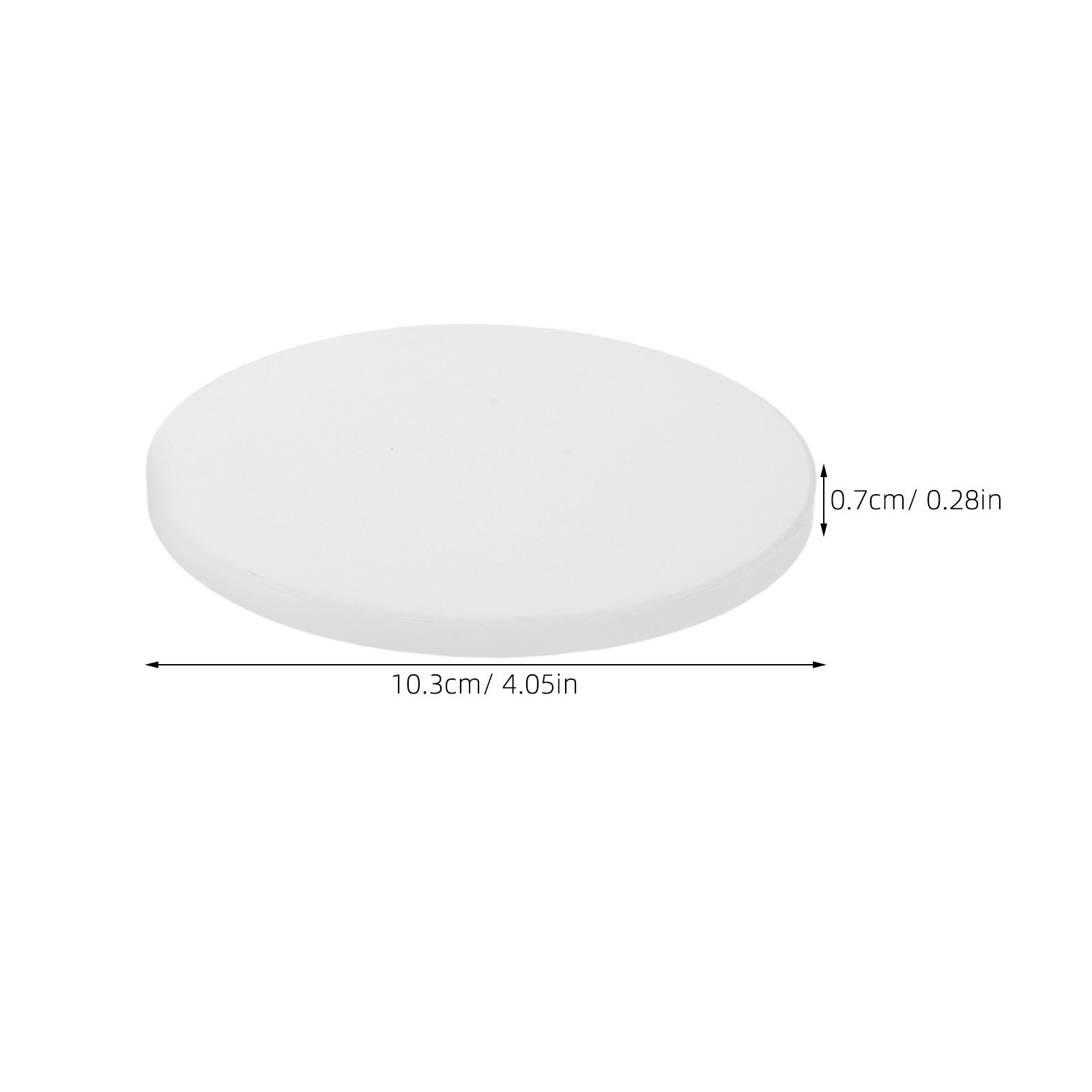 12 Buah Tatakan Gelas Kreatif  - Coaster Sublimation Blank ulasan dan harga