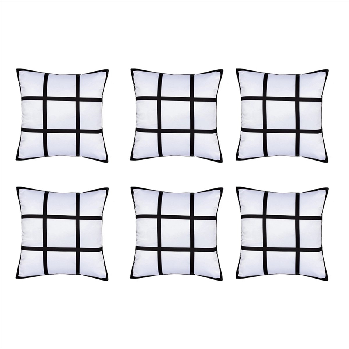 ABNH 6 Buah Sarung Bantal Pane - Pillow Cover Sublimation ulasan dan harga