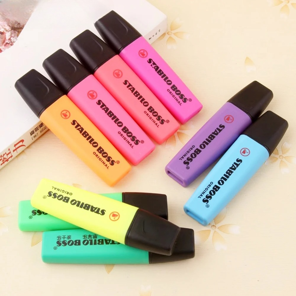 1 Buah Stabilo Jerman Stabilo  - Stabilo Marker Boss ulasan dan harga