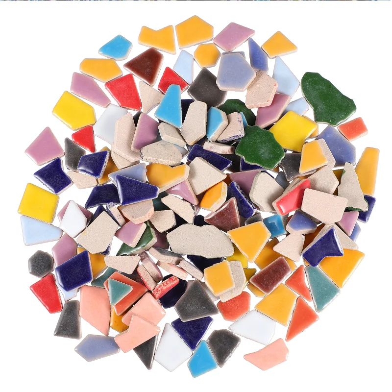 100g Ubin Mosaik Porselen Kera - Ceramic Tile Blank ulasan dan harga