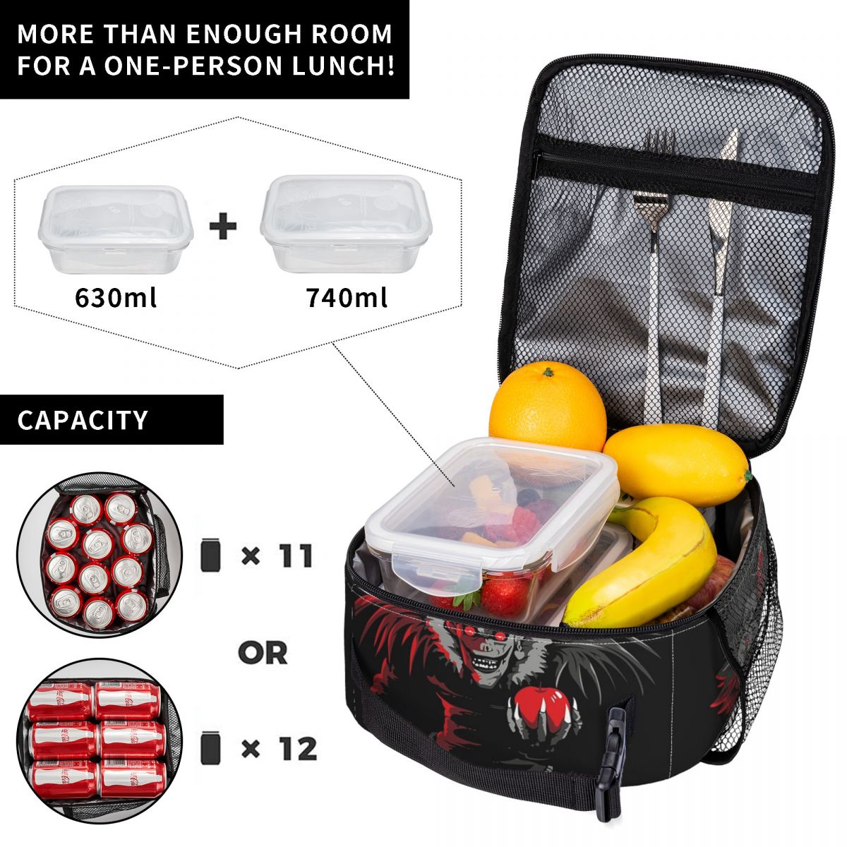 Tas Makan Siang Terisolasi Ani - Tote Bag Sublimation ulasan dan harga