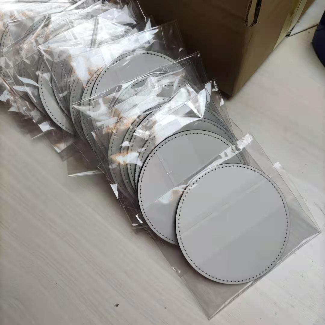 50 buah/Lot 10x10cm baru koson - Coaster Sublimation Blank ulasan dan harga