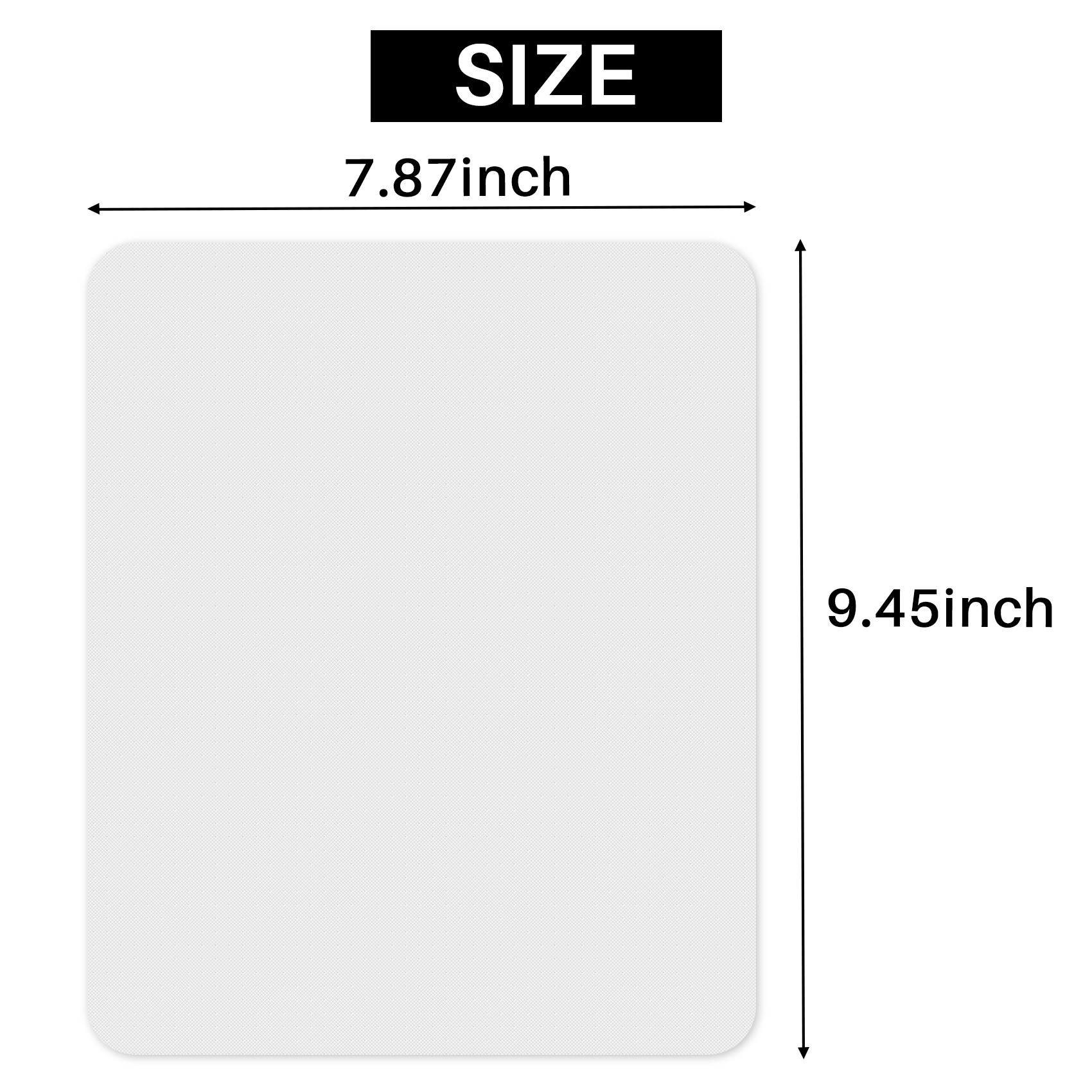 10Pcs Alas Mouse Kosong Untuk  - Mouse Pad Blank Sublimation ulasan dan harga