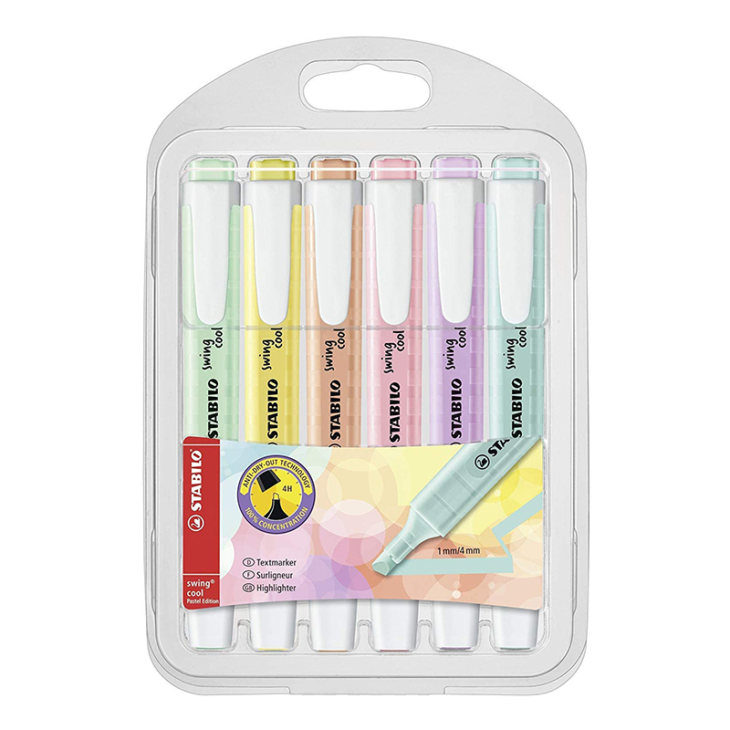 STABILO Swing Cool Pastel High - Stabilo Marker Swing Cool ulasan dan harga